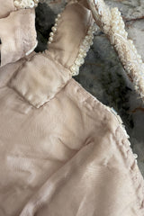 Outstanding Spring 1993 Giorgio Armani Runway Hand Beaded Sequin & Pearl Skirt & Corset Dress Set