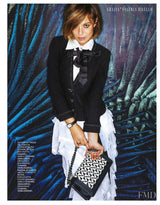 Fall 2015 Chanel by Karl Lagerfeld Brasserie Gabrielle Runway Look 89 Black Tweed Jacket