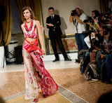 Amazing Spring 2012 Emilio Pucci by Peter Dundas Runway Look 12 Pucci Print Silk Top & Skirt Set