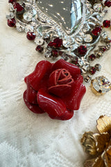 Spring 2015 Dolce & Gabbana Runway Look 48 Silk Brocade Mini Dress w Elaborate Front Embellishments