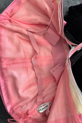 Gorgeous & Chic Fall 1984 Givenchy by Hubery de Givenchy Haute Couture Strapless Pink Silk & Black Velvet Dress