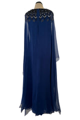 Cruise 2009 Christian Dior by John Galliano Beaded Silk Chiffon Caftan Dress