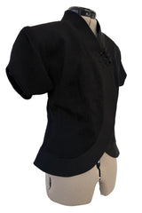 Incredible Spring 1999 Christian Dior by John Galliano Black Crop Jacket