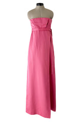 Pre-Fall 2023 Christian Dior by Maria Grazia Chiuri Runway Look 56 Pink Strapless Dress