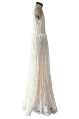 Gorgeous Resort 2012 Lanvin by Aber Elbaz Ivory Lace, Silk & Silk Netting Wedding Dress