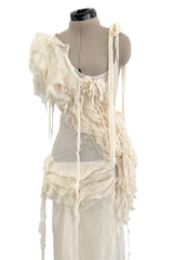 Alexander McQueen Spring 2003 "Oyster" Dress