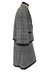 Gorgeous Fall 2008 Christian Dior by John Galliano Runway Look 22 Houndstooth Suit