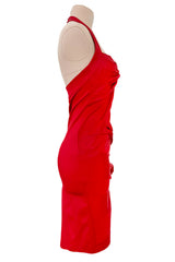 Ad Campaign Fall 2003 Christian Dior by John Galliano Runway Silk Halter Dress