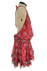 Pre-Fall 2011 Christian Dior by John Galliano Lookbook Mini Dress w Plunge Front & No Back