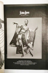 Dreamy c. 1969 Hanae Mori Couture Printed Silk Chiffon Jumpsuit w Floor Length Angel Sleeves