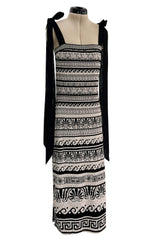 Easy to Wear Cruise 2018 Chanel by Karl Lagerfeld Look 13 Knit Sheath Dress w Tie Shoulders