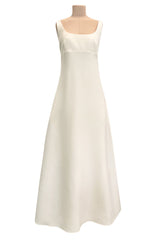 Recent Ivory Valentino by Pier Paolo Piccioli w Draped Cape Back Panel & Bare Upper Back