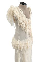 Alexander McQueen Spring 2003 "Oyster" Dress