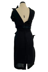 Well Documented Fall 2007 Chanel by Karl Lagerfeld Look 63 Runway & Ad Campaign Dress w Bows