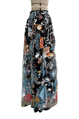 Pre-Fall 2015 Valentino by Maria Grazia Chiuri & Pierpaolo Piccioli Embroidered & Net Cosmos Skirt