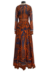 Spring 2016 Valentino by Pierpaolo Piccioli & Maria Grazia Chiuri Runway Look 50 Giraffe Printed Cotton Dress