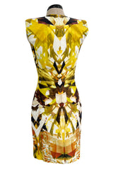 Spring 2009 Alexander McQueen Runway 'Natural Dis-tinctions, Un-Natural Selection' Crystal Print Dress