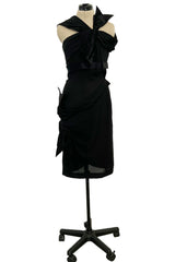 Well Documented Fall 2007 Chanel by Karl Lagerfeld Look 63 Runway & Ad Campaign Dress w Bows