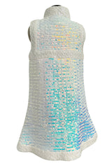 Spring 2012 Chanel by Karl Lagerfeld Runway Look 39 Sequin Mini Dress