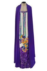 Incredible Spring 1981 Pierre Cardin Haute Couture Look 155 Silk Dress w Extensive Beadwork