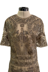 Spring 2014 Valentino by Pierpaolo Piccioli & Maria Grazia Chiuri Runway Look 62 Densely Beaded Mini Dress Play Suit