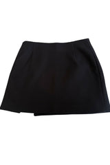 Sexiest Fall 2014 Anthony Vaccarello Skirt Runway Look 31 Black Wrap Skirt w High Front Slit