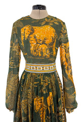 Spring 2016 Valentino by Pierpaolo Piccioli & Maria Grazia Chiuri Runway Elephant Printed Cotton Dress