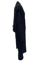 Fall 2006 Alexander McQueen 'The Widows of Culloden' Convertible Cashmere Wool Sweater Cardigan Jacket