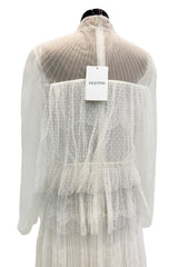 Prettiest Fall 2015 Valentino by Pierpaolo Piccioli & Maria Grazia Chiuri White Lace & Net Dress