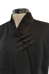 Incredible Spring 1999 Christian Dior by John Galliano Black Crop Jacket