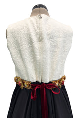 Rare Spring 2015 Dolce & Gabbana Runway Look 4 Mini Dress w Lace & Intricate Embellishment Details