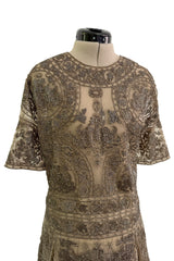 Spring 2014 Valentino by Pierpaolo Piccioli & Maria Grazia Chiuri Runway Look 62 Densely Beaded Mini Dress Play Suit