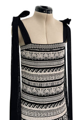 Easy to Wear Cruise 2018 Chanel by Karl Lagerfeld Look 13 Knit Sheath Dress w Tie Shoulders