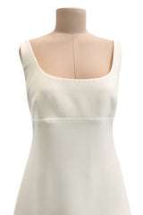 Recent Ivory Valentino by Pier Paolo Piccioli w Draped Cape Back Panel & Bare Upper Back