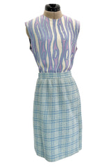Prettiest Spring 1996 Christian Lacroix Haute Couture Runway Three Piece Set w Jewel Buttons
