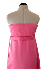 Pre-Fall 2023 Christian Dior by Maria Grazia Chiuri Runway Look 56 Pink Strapless Dress