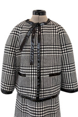 Gorgeous Fall 2008 Christian Dior by John Galliano Runway Look 22 Houndstooth Suit