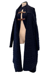 Fall 2006 Alexander McQueen 'The Widows of Culloden' Convertible Cashmere Wool Sweater Cardigan Jacket