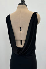 Alexander McQueen 2007 Bias Cut Silk Backless Draped Dress