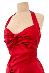 Ad Campaign Fall 2003 Christian Dior by John Galliano Runway Silk Halter Dress