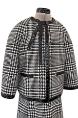 Gorgeous Fall 2008 Christian Dior by John Galliano Runway Look 22 Houndstooth Suit