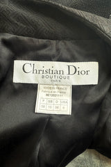 Incredible Spring 1999 Christian Dior by John Galliano Black Crop Jacket