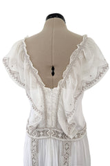 Resort 2017 Valentino by Pierpaolo Piccioli & Maria Grazia Chiuri Runway Look 67 Beaded Cotton Dress