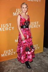 Beautiful Resort 2020 Alexander McQueen by Sarah Burton Floral Printed Cotton Dress w Belt