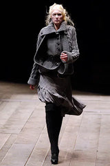 Fall 2006 Alexander McQueen 'The Widows of Culloden' Convertible Cashmere Wool Sweater Cardigan Jacket