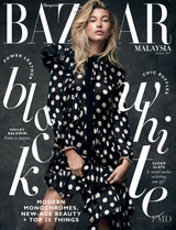 Prettiest Resort 2017 Gucci by Alessandro Michele Black & White Polka Dot Silk Chiffon Dress