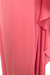 Prettiest Resort 2019 Cult Gaia 'Cosette' Draped One Shoulder Dress w Open Waist Cut Outs