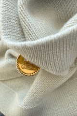 Fantastic 1990s Chanel by Karl Lagerfeld Scottish Cashmere Knit Sweater Skirt