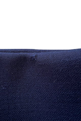 Museum Held Spring 1968 Norman Norell Unlabeled Couture Blue Button & Anchor Sailor Dress