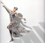Dreamy Fall 2004 Chanel by Karl Lagerfeld Runway Look 13 & Ad Campaign Floral Lace & Chiffon Dress